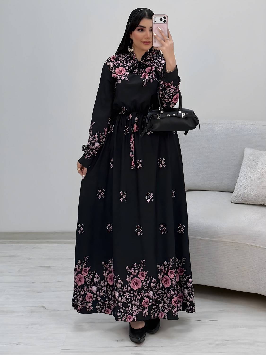 پیراهن ساحلی رز