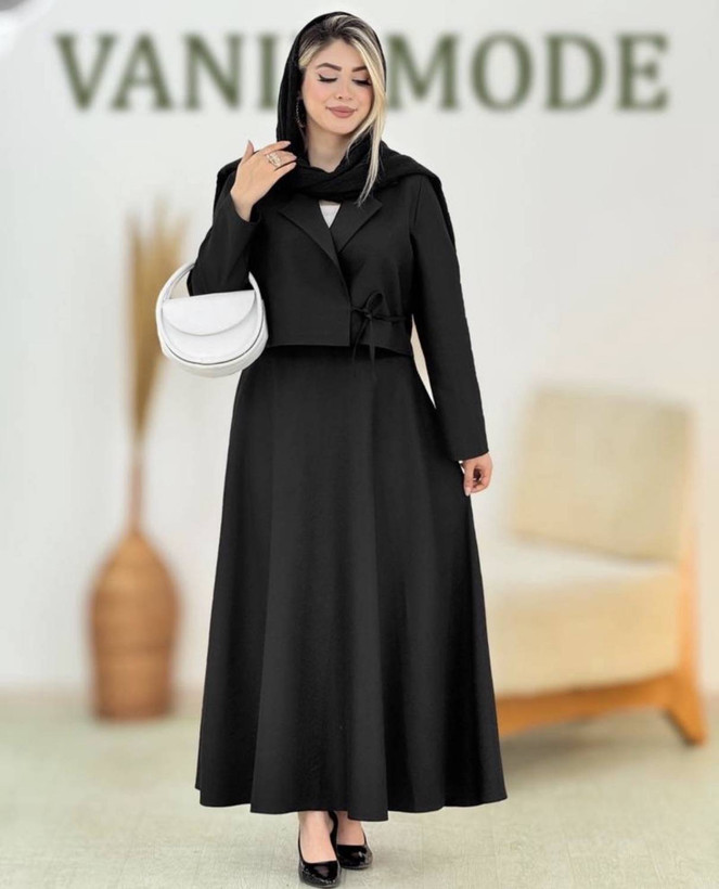 شومیز دامن جلو گره