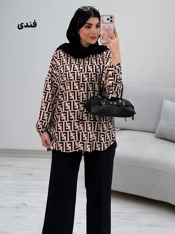 شومیز طرحدار چیچک