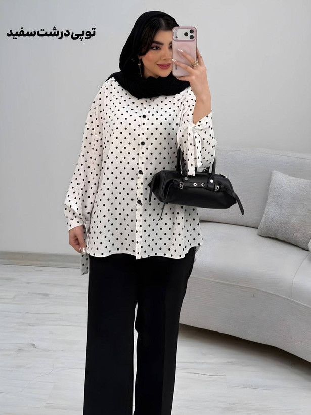 شومیز طرحدار چیچک
